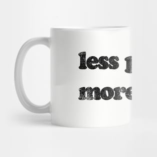 Less People, More Dogs Mug